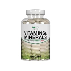 Viterna Multivitamin/Mineral/Greens/Reds, 180 caps
