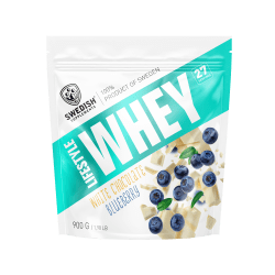 SS Lifestyle Whey 900g, White Chocolate Blueberry