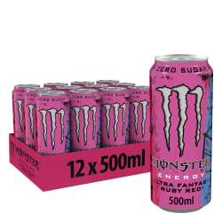 MONSTER Ultra, 24x500ml, Ruby Red (Pant 2,-)