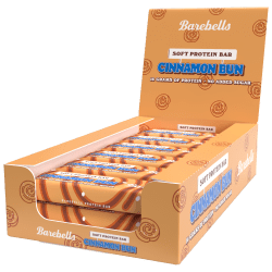 Barebells Soft Protein Bar,12x55g, Cinnamon Bun