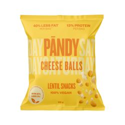 Pandy Lentil Snacks, 14x50g, Cheese Balls <br>BF: 14-01-2027