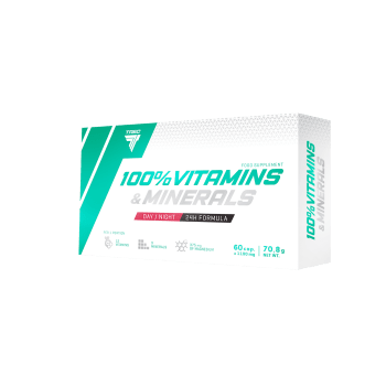Trec 100% Vitamins & Minerals, 60 caps