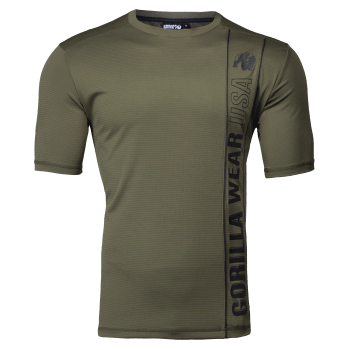 Branson T-shirt, Army Green/Black, 4XL - GW