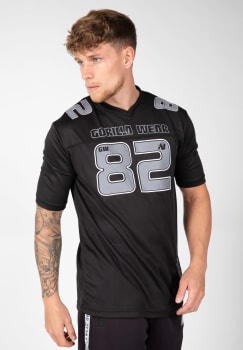 Fresno T-shirt, Black/Gray, 5XL - GW