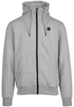Kennewick Zipped Hoodie, Gray, 4XL - GW