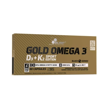 Olimp Gold Omega 3, D3+K2 Sport Edition, 60 caps