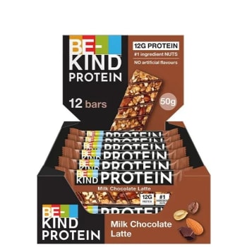 Be-Kind 12G Protein Bar, 12x50g, Milk Chocolate Latte  <br>BF: 14-12-2025