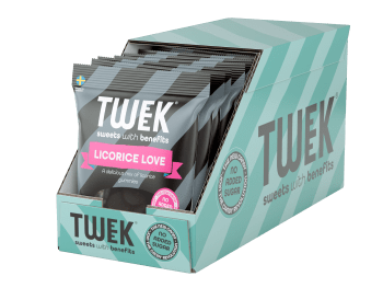 Tweek, Licorice Love, 14x80g <br>BF: 17-09-2026