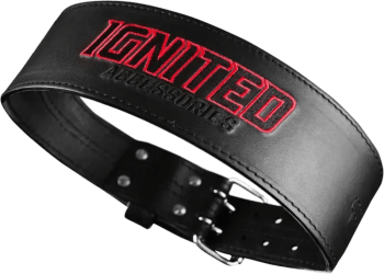 IA Padded Premium Lifting Belt, Black