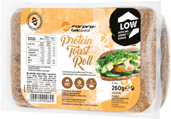 Forpro Protein Toast Roll, 4x65g