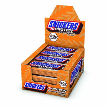 Snickers High Protein Bar, 12x57g, Peanut Butter