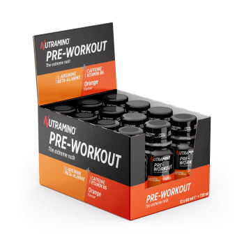 Nutramino Pre-Workout Shot (PWO), 12x60ml
