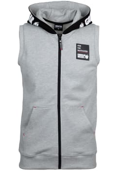 Milwaukee Zipped Hoodie, Gray
