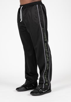 Functional Mesh Pants, Black/green