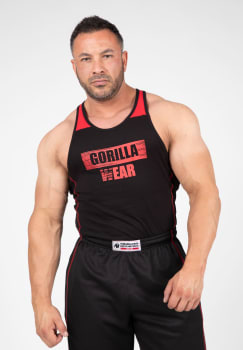 Wallace Tank Top, Black/Red