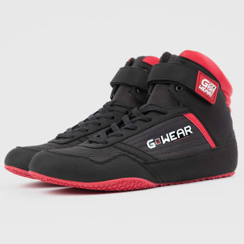 Gwear Classic High Tops, Black/Red