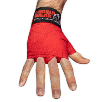 Boxing Hand Wraps, Red