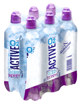 Active O2, 6x500ml, Iced Berry (Pant 2,-)