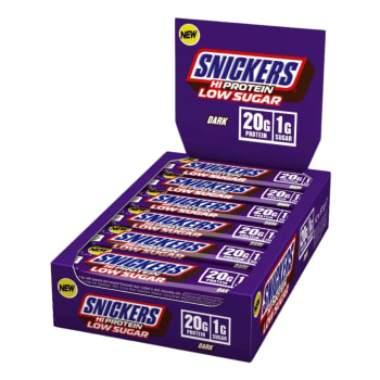 Snickers LOW SUGAR High Protein bar, 12x57g, Dark