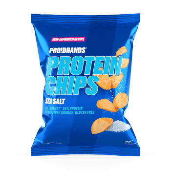 Pro!Brands ProteinPro Chips 12x50g, Sea Salt <br>BF: 15-12-2026