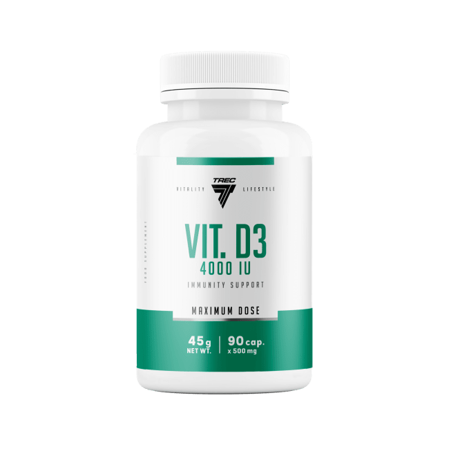 Trec Vit. D3 4000 IU, 90 caps