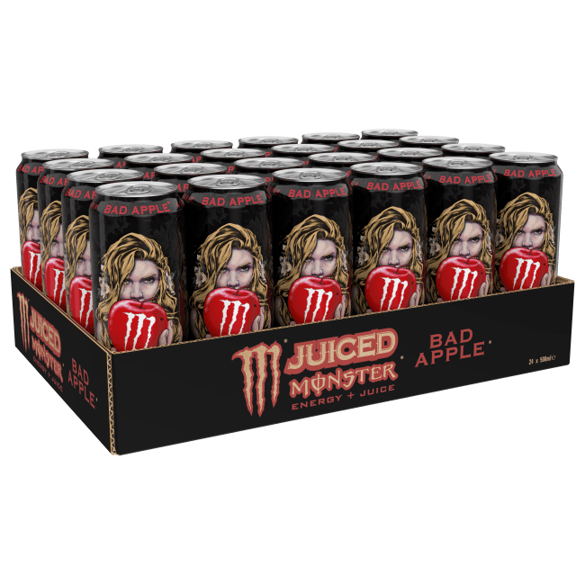 MONSTER Juiced, 24x500ml, Bad Apple <br>BF: 31-07-2026
