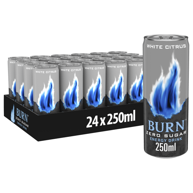 BURN Zero, 24x250ml, White Citrus (Pant 2,-)