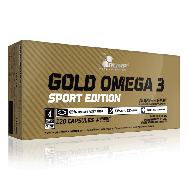 Olimp Gold Omega 3, Sport Edition, 120 caps