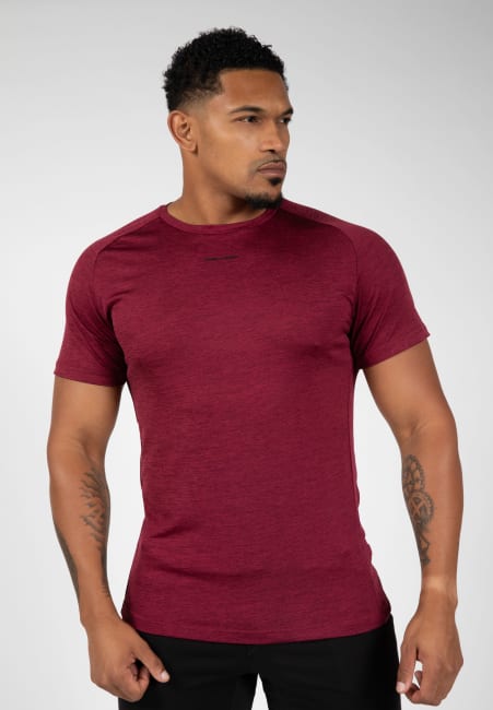 Taos T-shirt, Burgundy Red