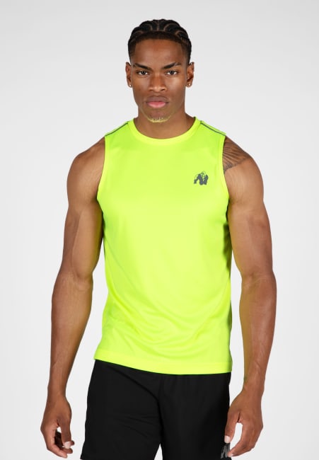 Washington Tank Top, Neon Yellow