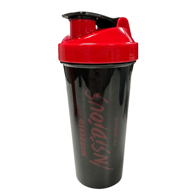Shaker Murdered Out SMARTshake 600ml, Black/Red