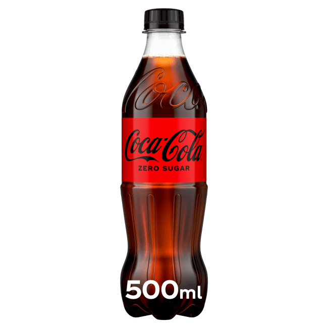 Coca-Cola uten sukker 24x500ml (Pant 2,-)