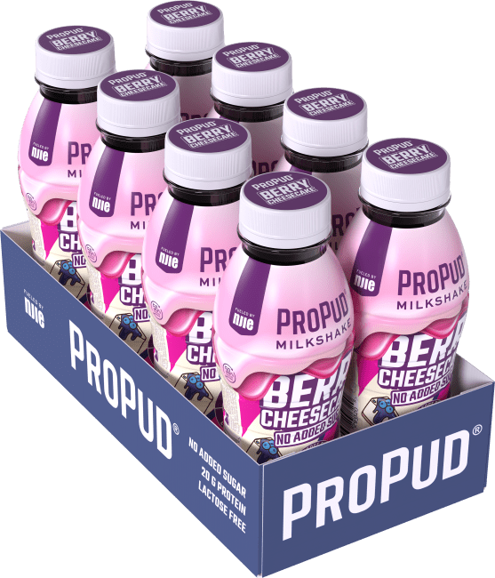 ProPud Protein Milkshake, 330mlx8stk, Berry Cheesecake <br>BF: 12-03-2026