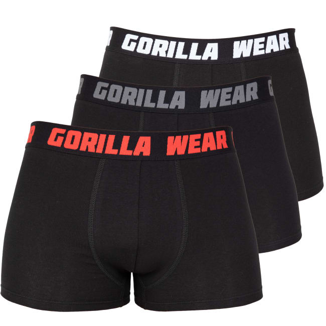 Boxershorts 3-pack, Black