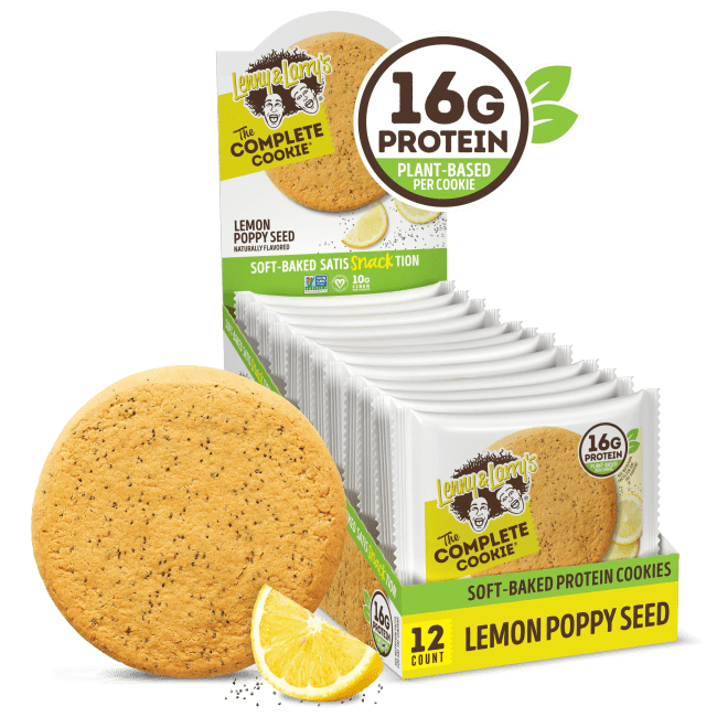 Lenny & Larry Protein Cookie, 12x113g, Lemon Poppy Seed <br>BF: 07-05-2026