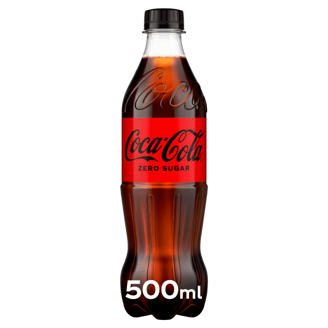 Coca-Cola uten sukker 24x500ml <br>BF: 20-06-2026