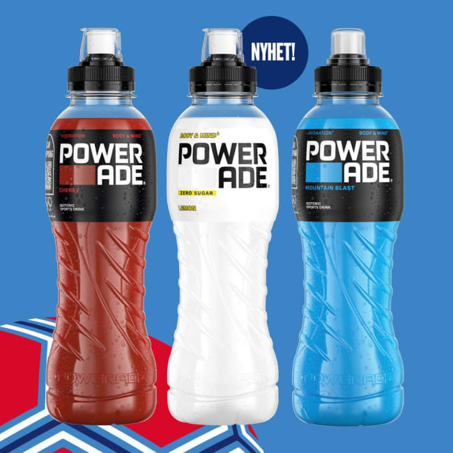 Powerade VM-pakke 2026 (24 brett)