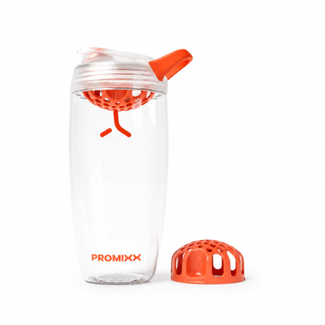 Promixx Pursuit Ecozen Shaker 760ml, Clear/Orange