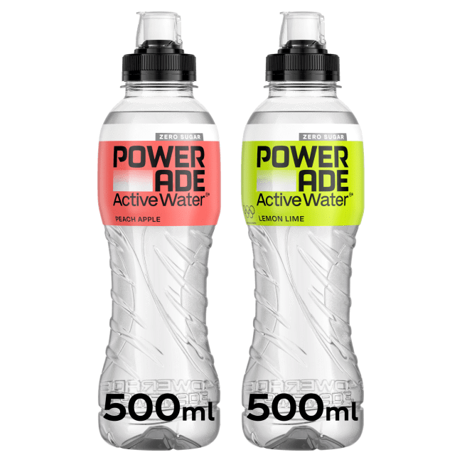 Powerade Active Water, 12x500ml