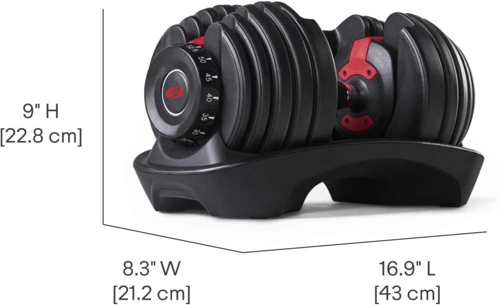 BowFlex SelectTech 552 Adjustable Dumbbell - Sold in Single Units