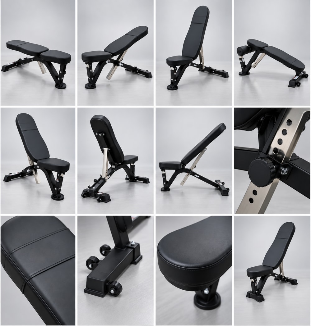 Vanguard Fitness Multi Adjustable Gym Weight Bench