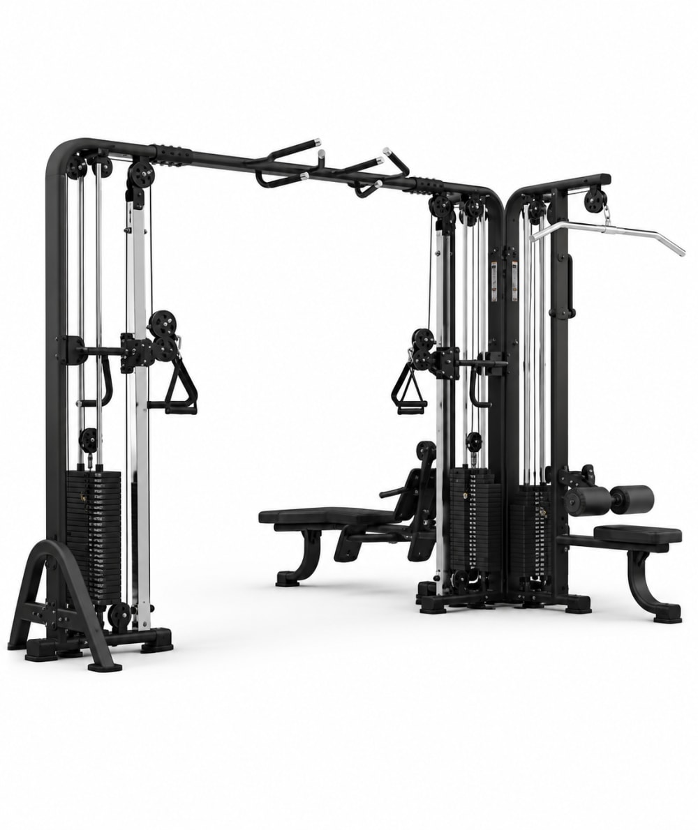 Force USA Multi-Jungle 5-Stack Commercial Cable Machine