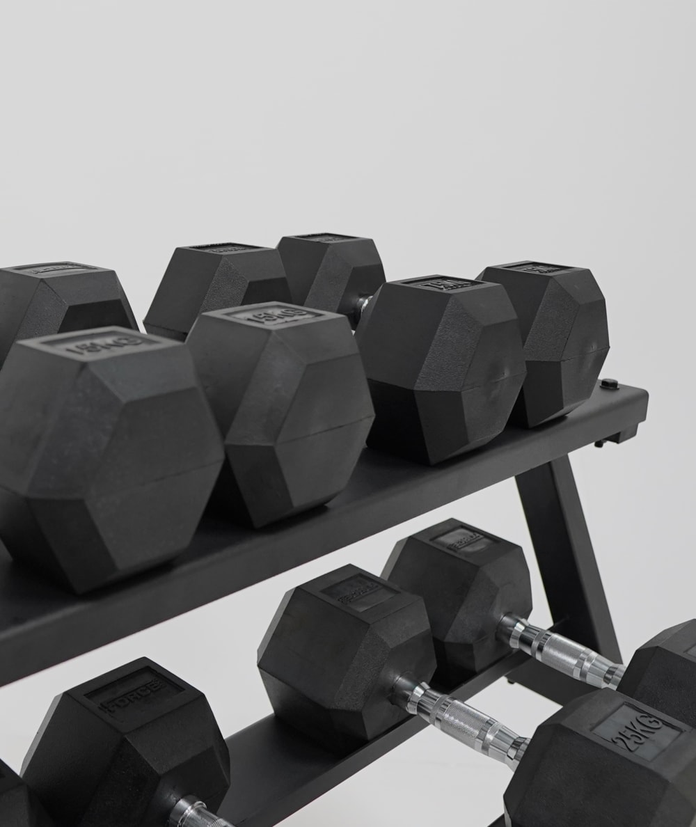 Force USA 3 Tier Commercial Dumbbell Rack