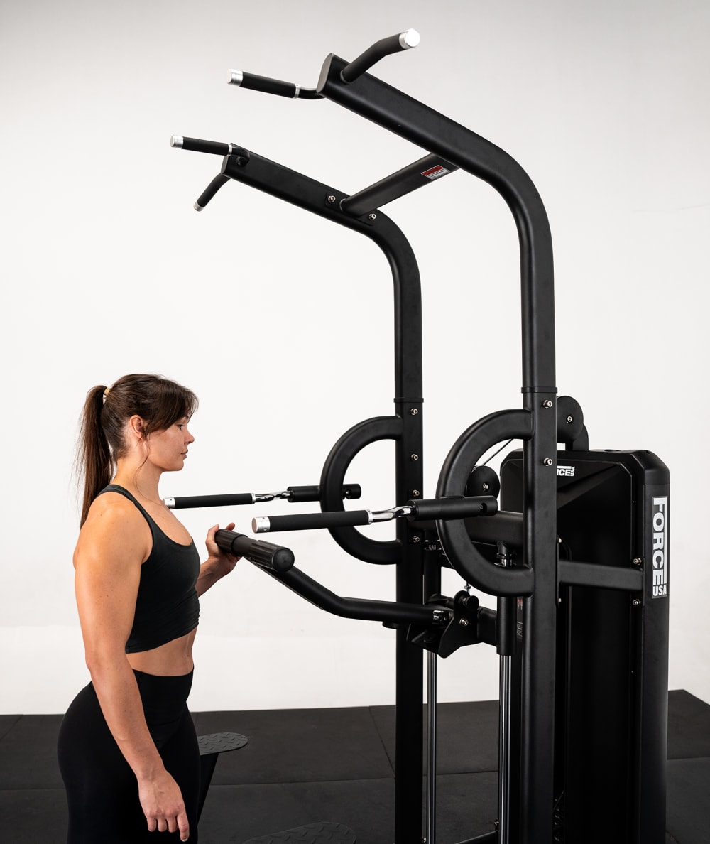 Force USA Solitude Assisted Chin-Up / Dip Machine