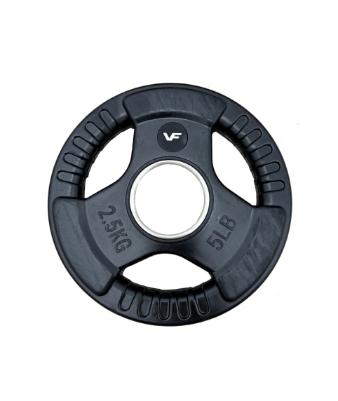 2.5kg Vanguard Fitness Rubber Coated Olympic Weight Plate