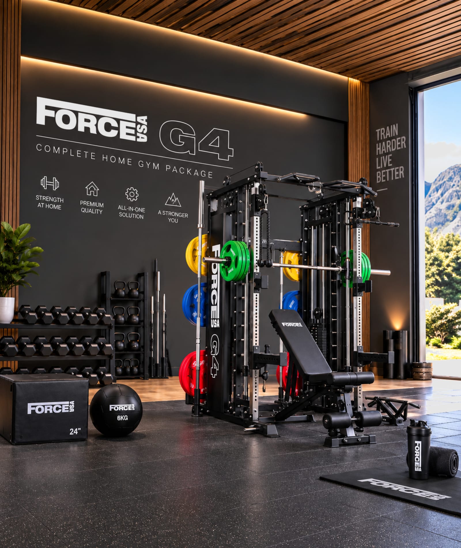 Force USA Signature G4 Home Gym Package