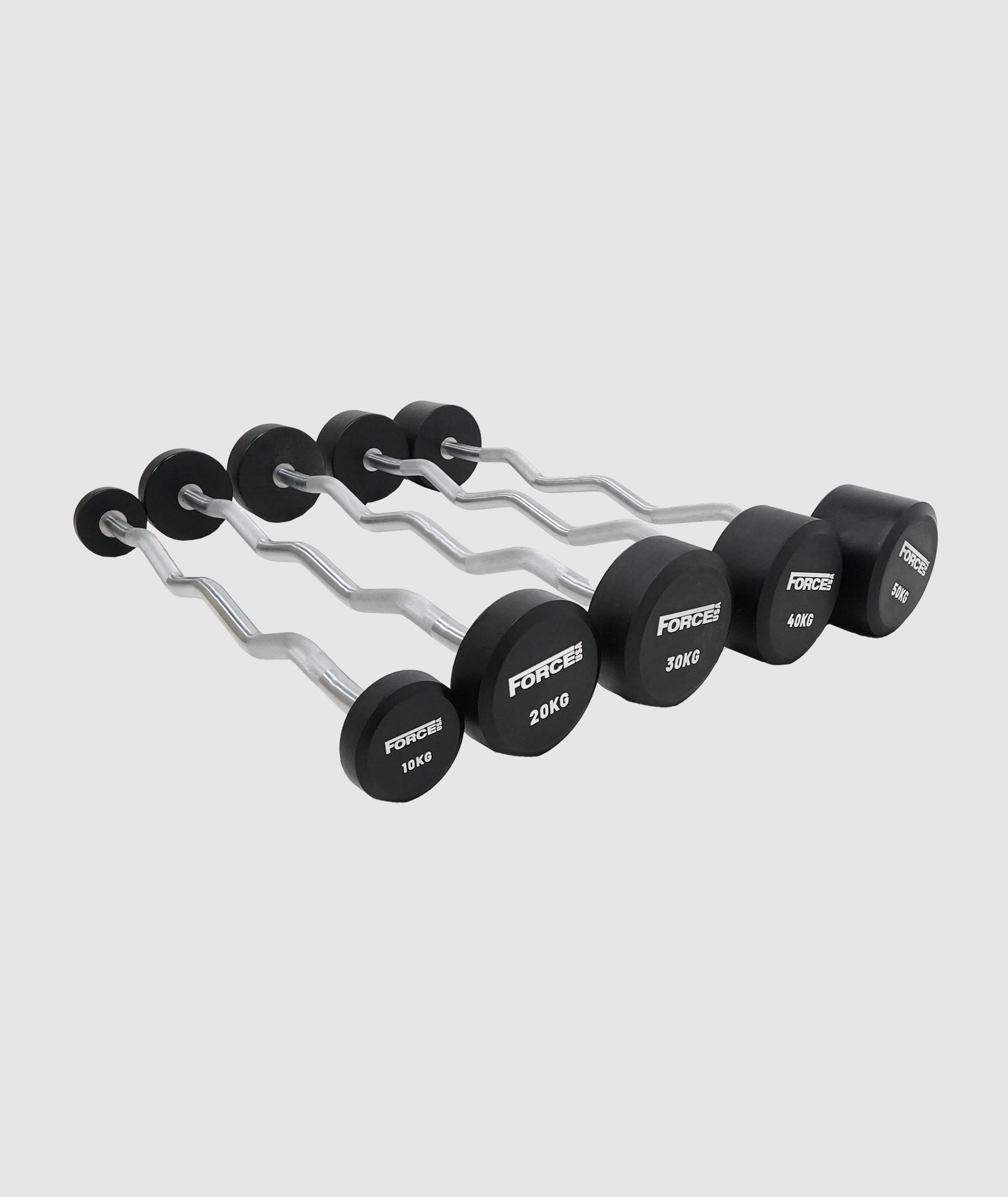Force USA Fixed Curl Barbell Set and Stand