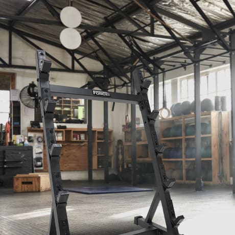 Commercial Stand And Barbell Package