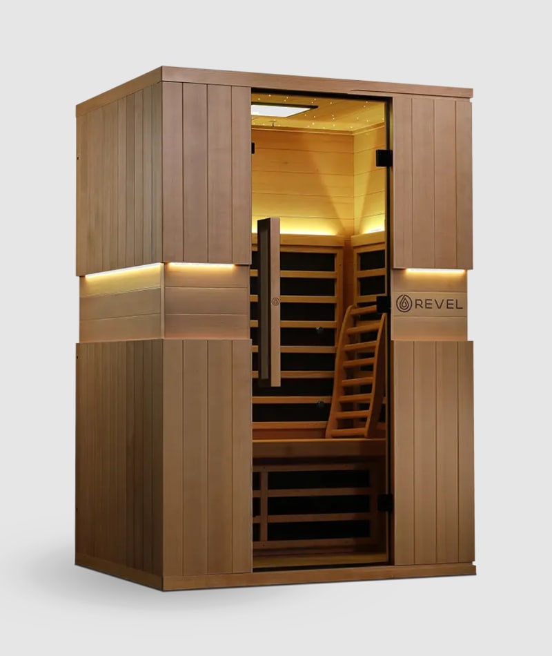 Revel Aura 2 Person Full Spectrum Infrared Sauna