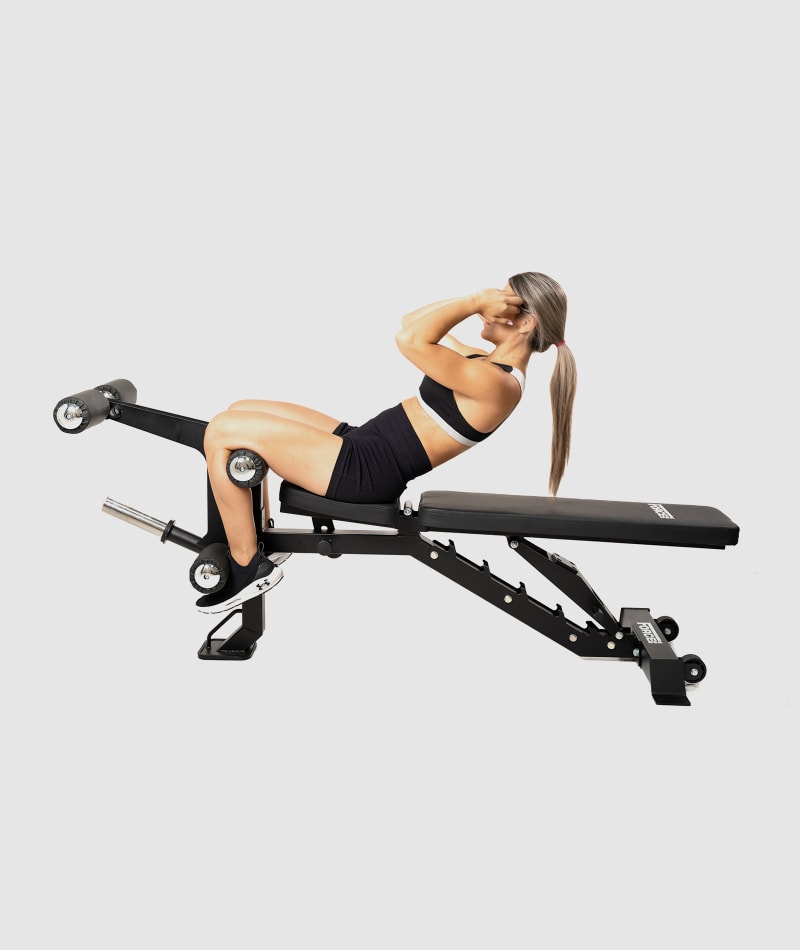 Force USA MYBENCH 3-IN-1 FID Bench + Leg Developer + Preacher Curl